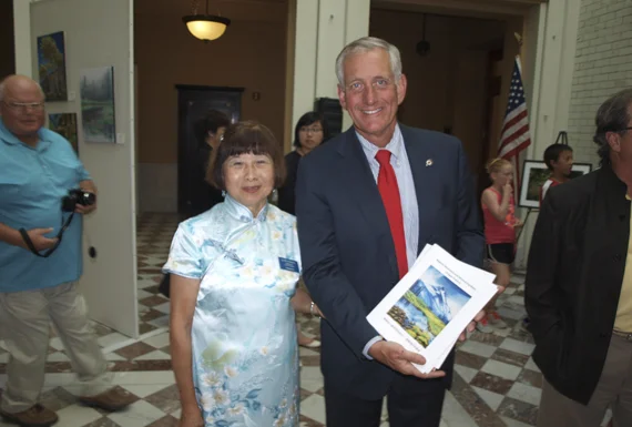 Majestic Mountains and Shimmering Water Art Exhibit July 29 to Aug 1 2014