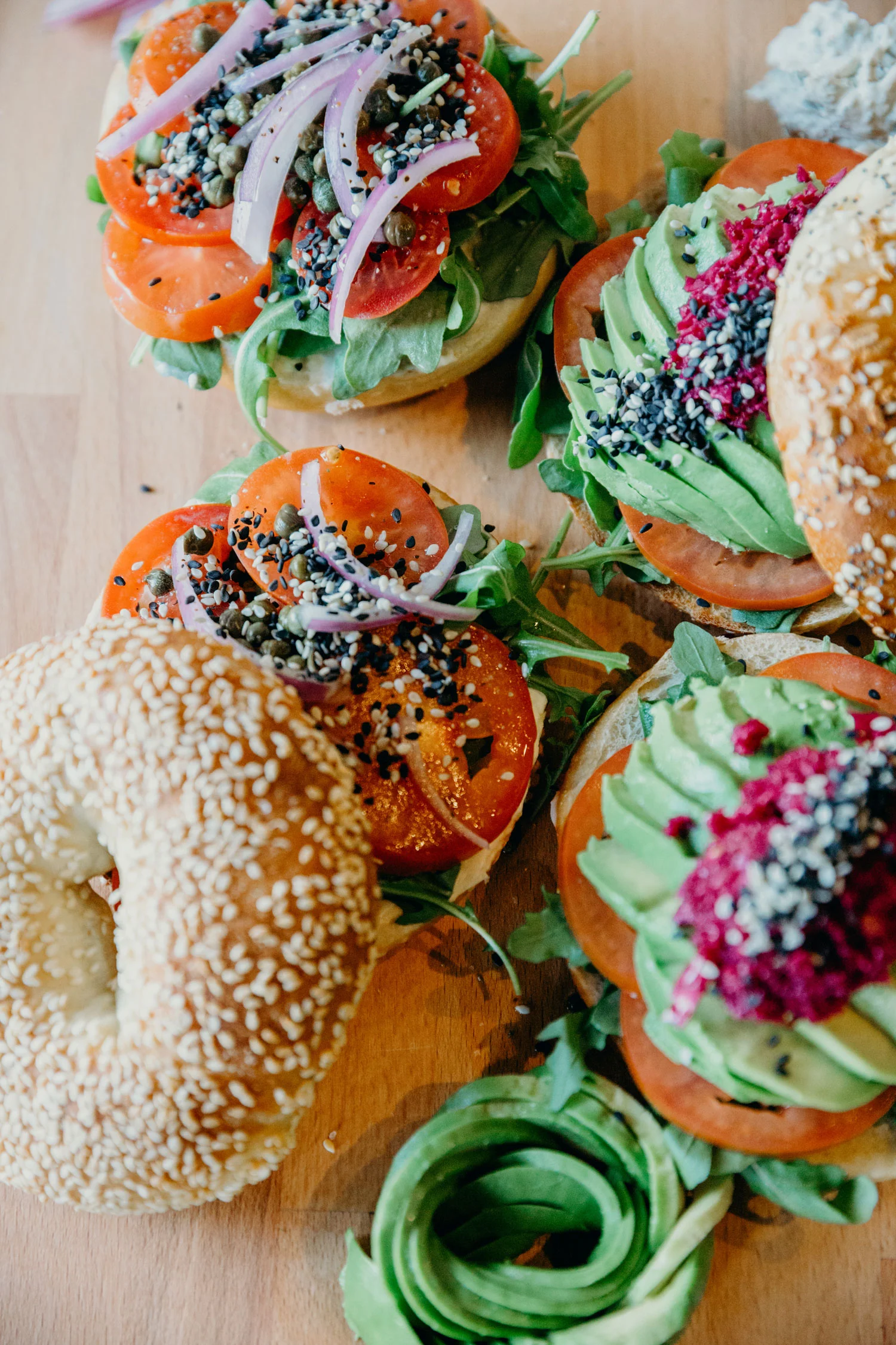 Bagel Sandwiches