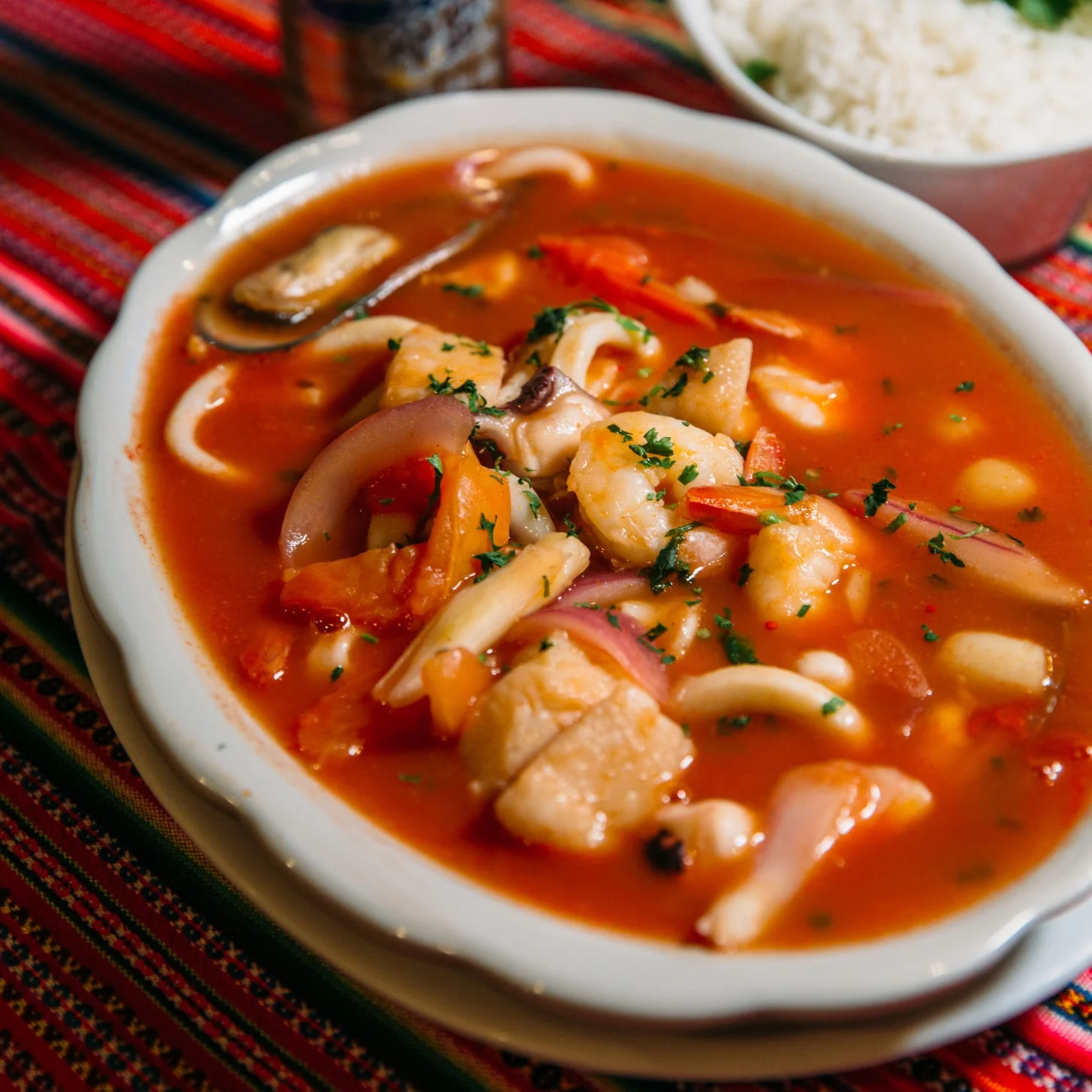 Sudado de Mariscos