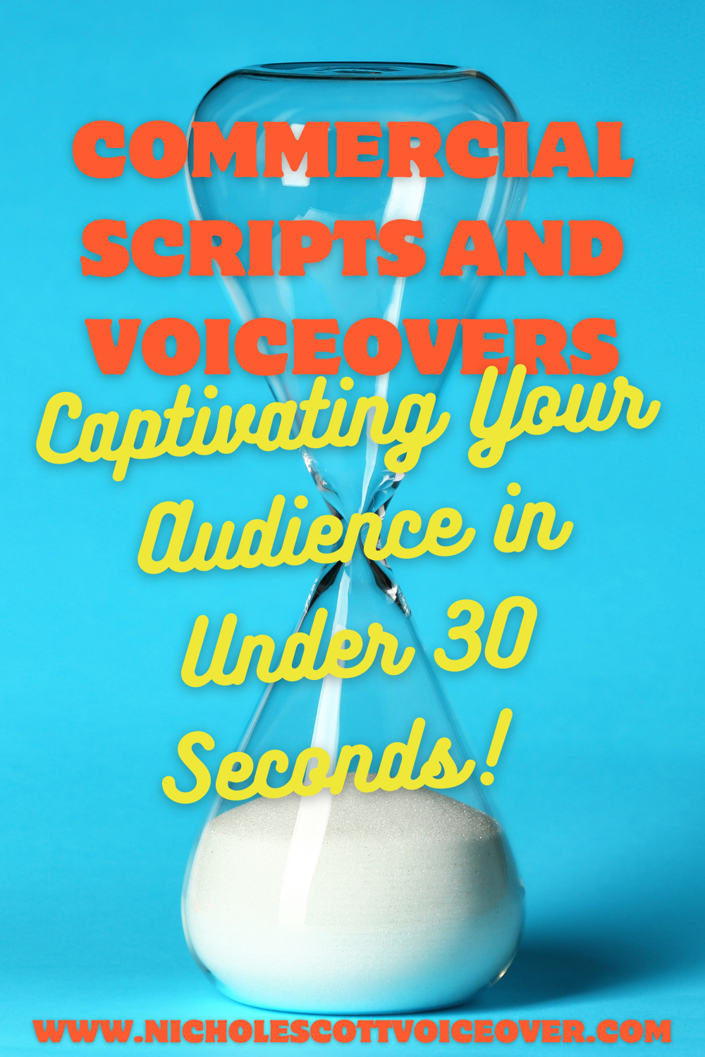 Commercial Scripts and Voiceovers: Captivating Your Audience in Under 30 Seconds