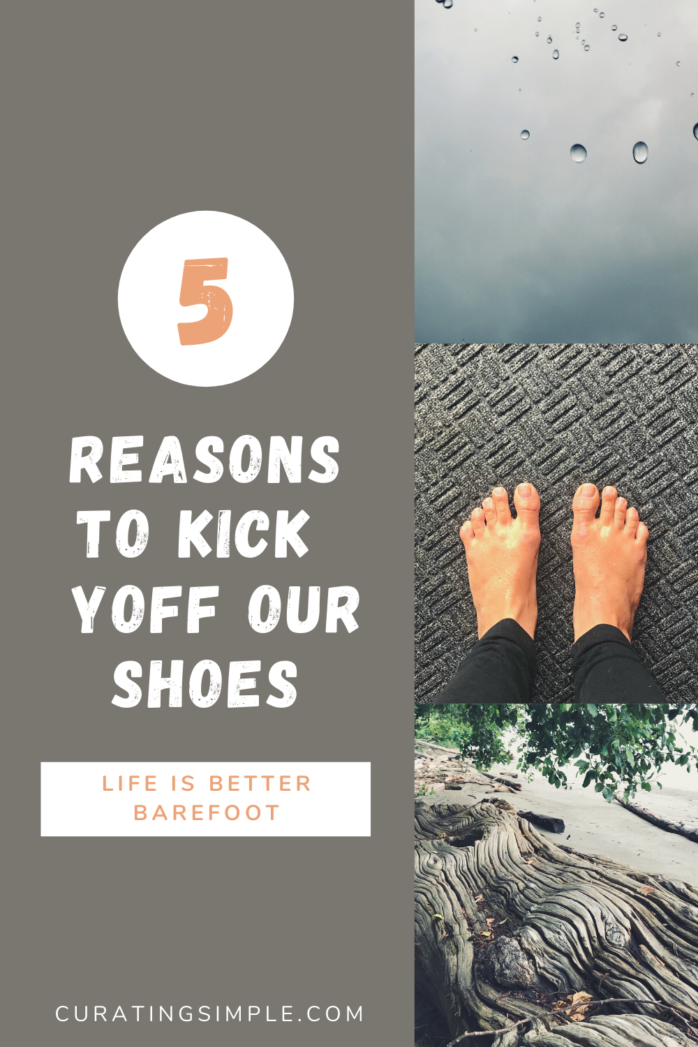 Life is better barefoot