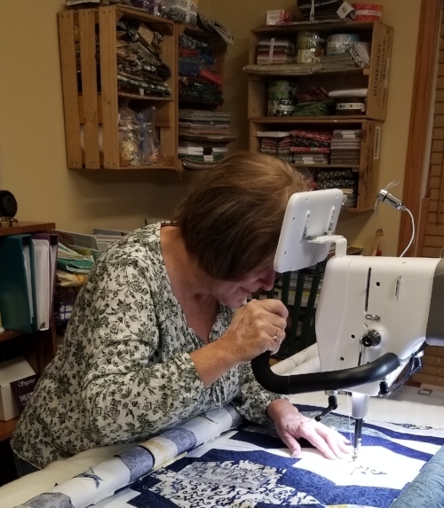 Free Motion Quilting on Handi Quilter Amara
