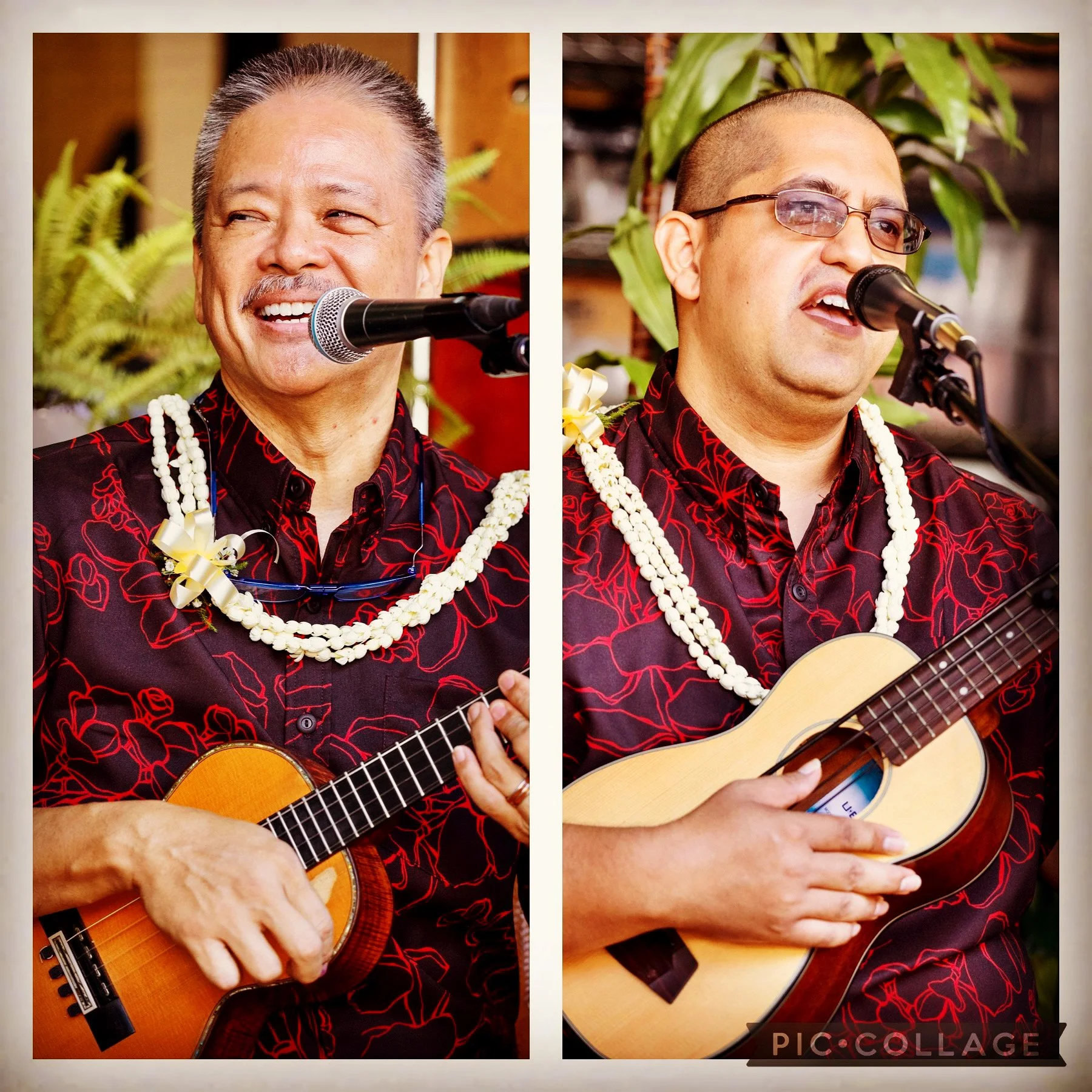 Bryan Tolentino and Kama Hopkins at Duke’s Waikīkī!