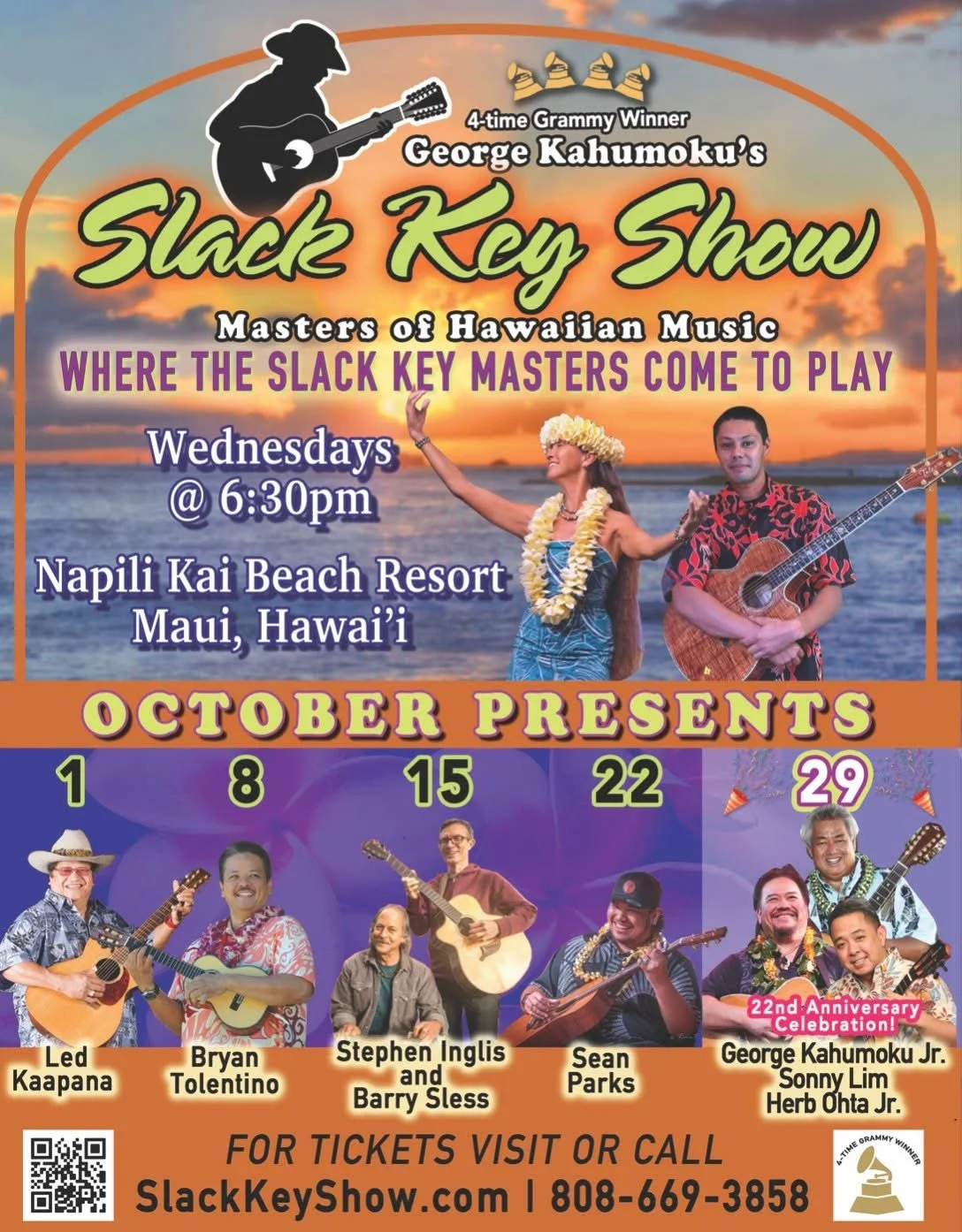 George Kahumoku Jr. Slack Key Show!