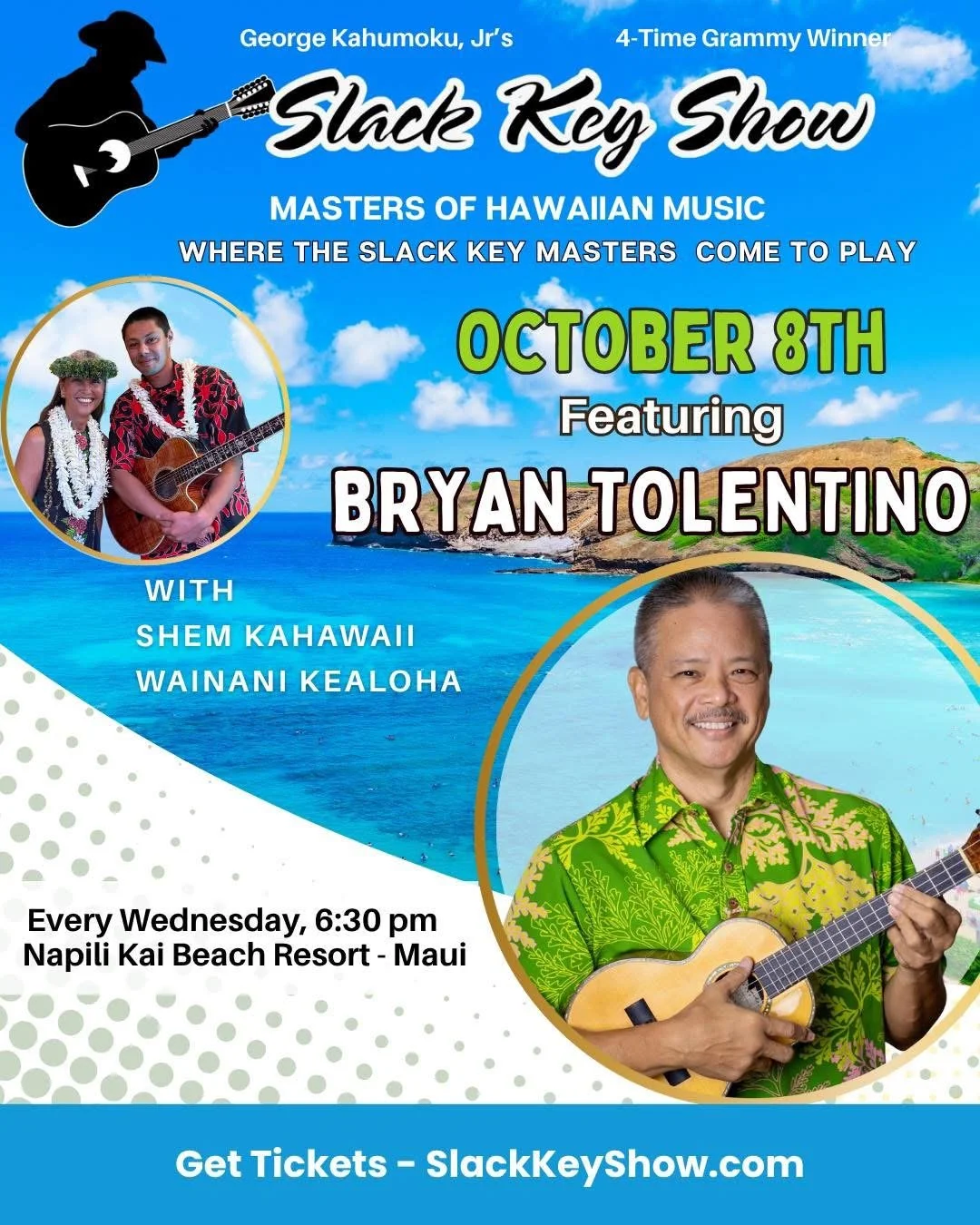 George Kahumoku Jr. Slack Key Show!