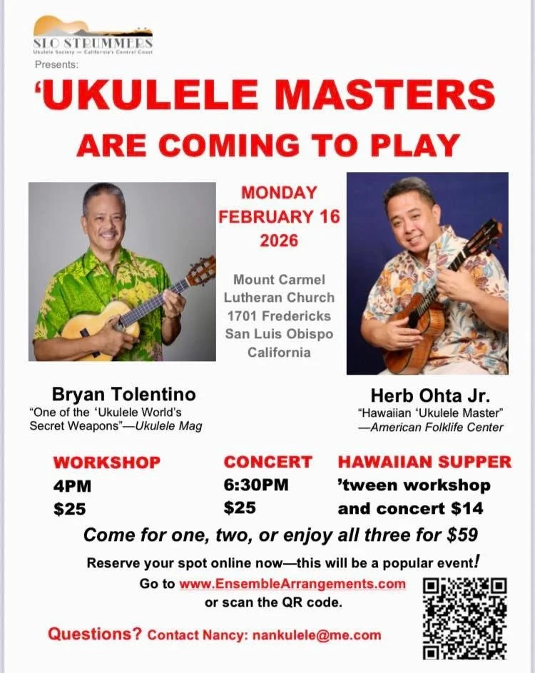 Bryan Tolentino &amp; Herb Ohta Jr. at San Luis Obispo. 