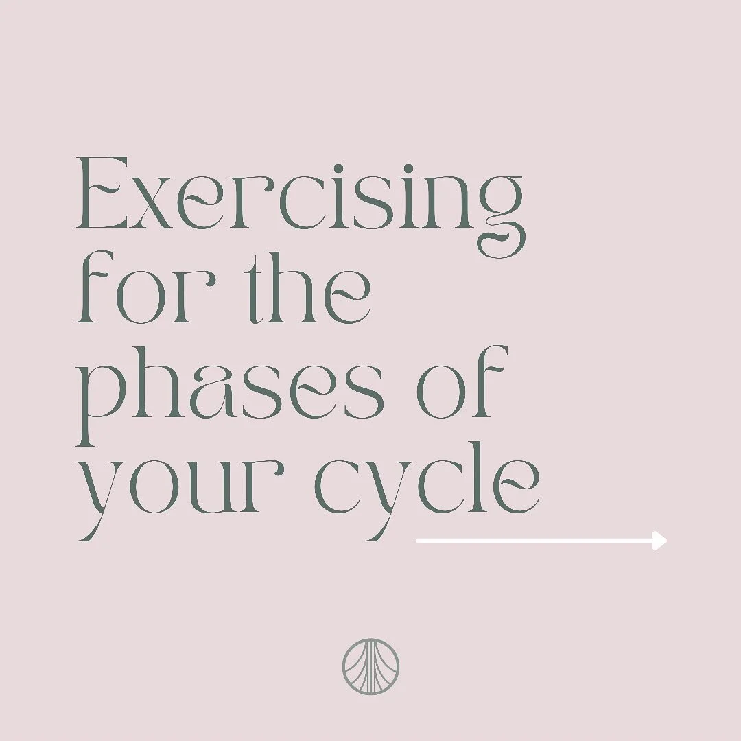 Just like eating for the phases of your cycle, there&rsquo;s a better way to exercise that supports your cycle and encourages listening to your body!