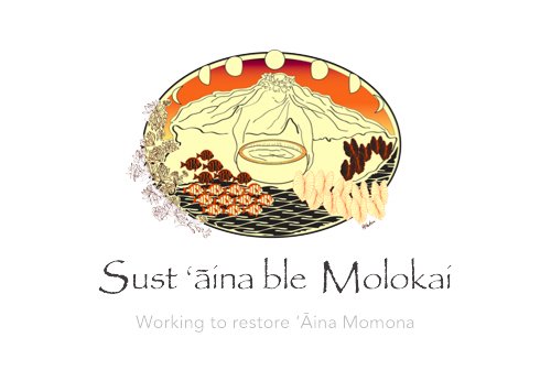 Sustʻāinable Molokai logo and link to website