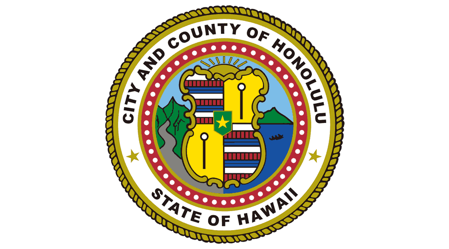 The City and County of Honolulu  logo and link to site