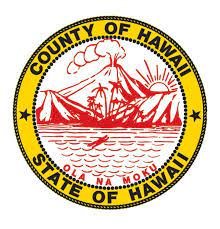County of Hawaii logo and link to website