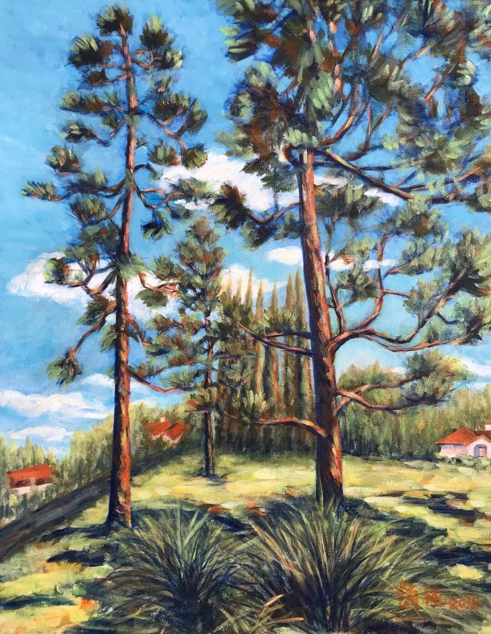 加州风光》 California view — Zhao Chun