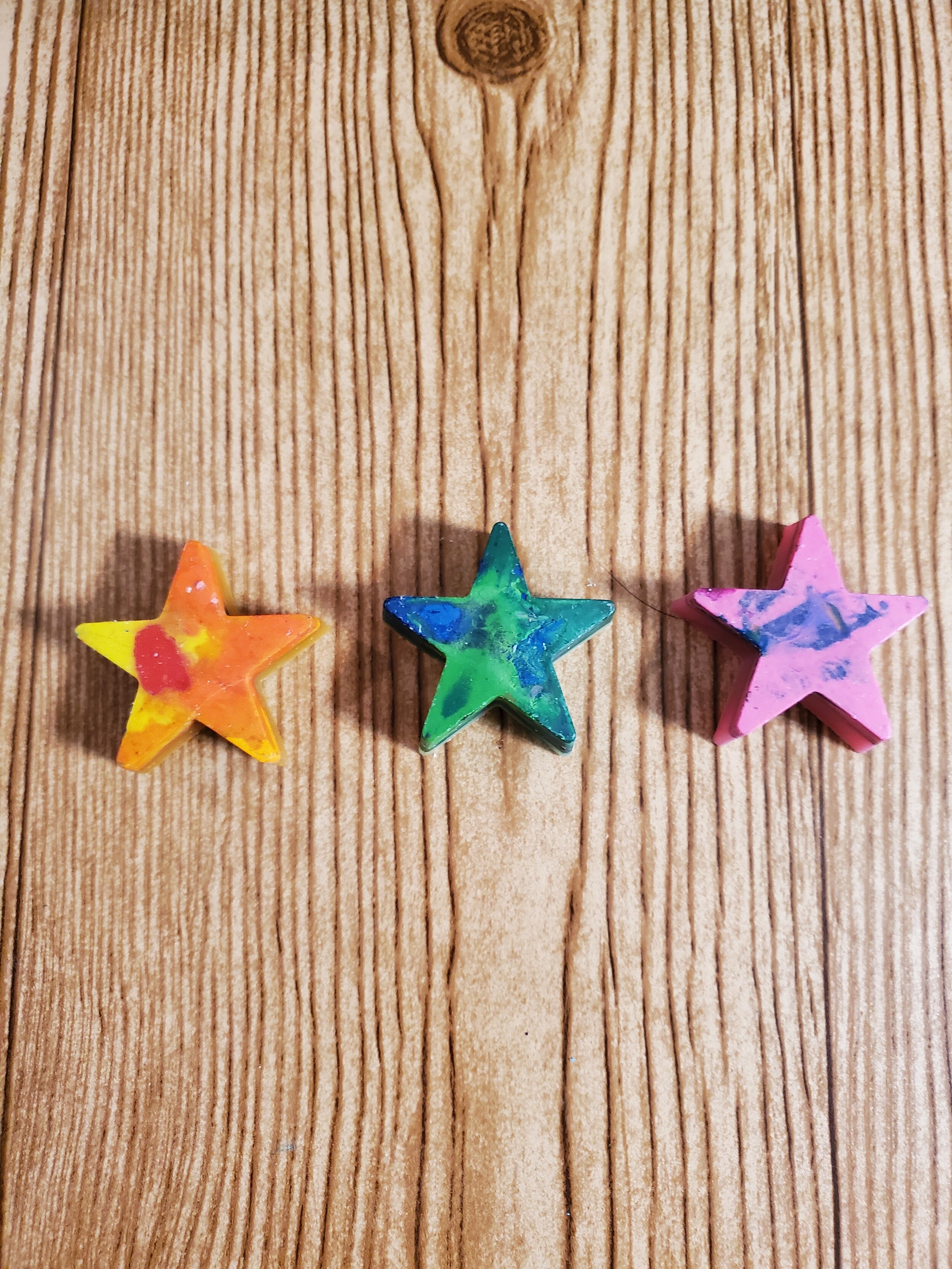 Zero Waste Crayon Star