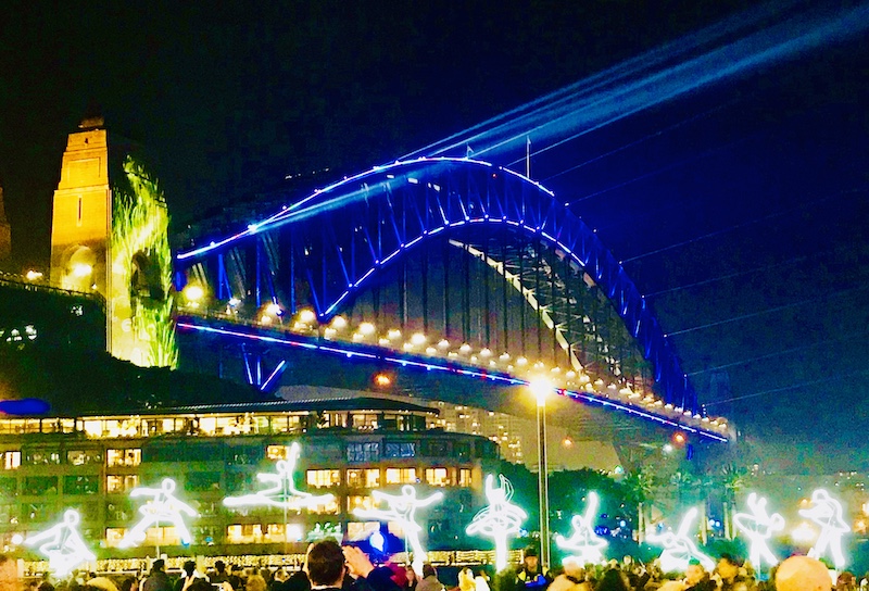 Harbour Bridge up in Lights