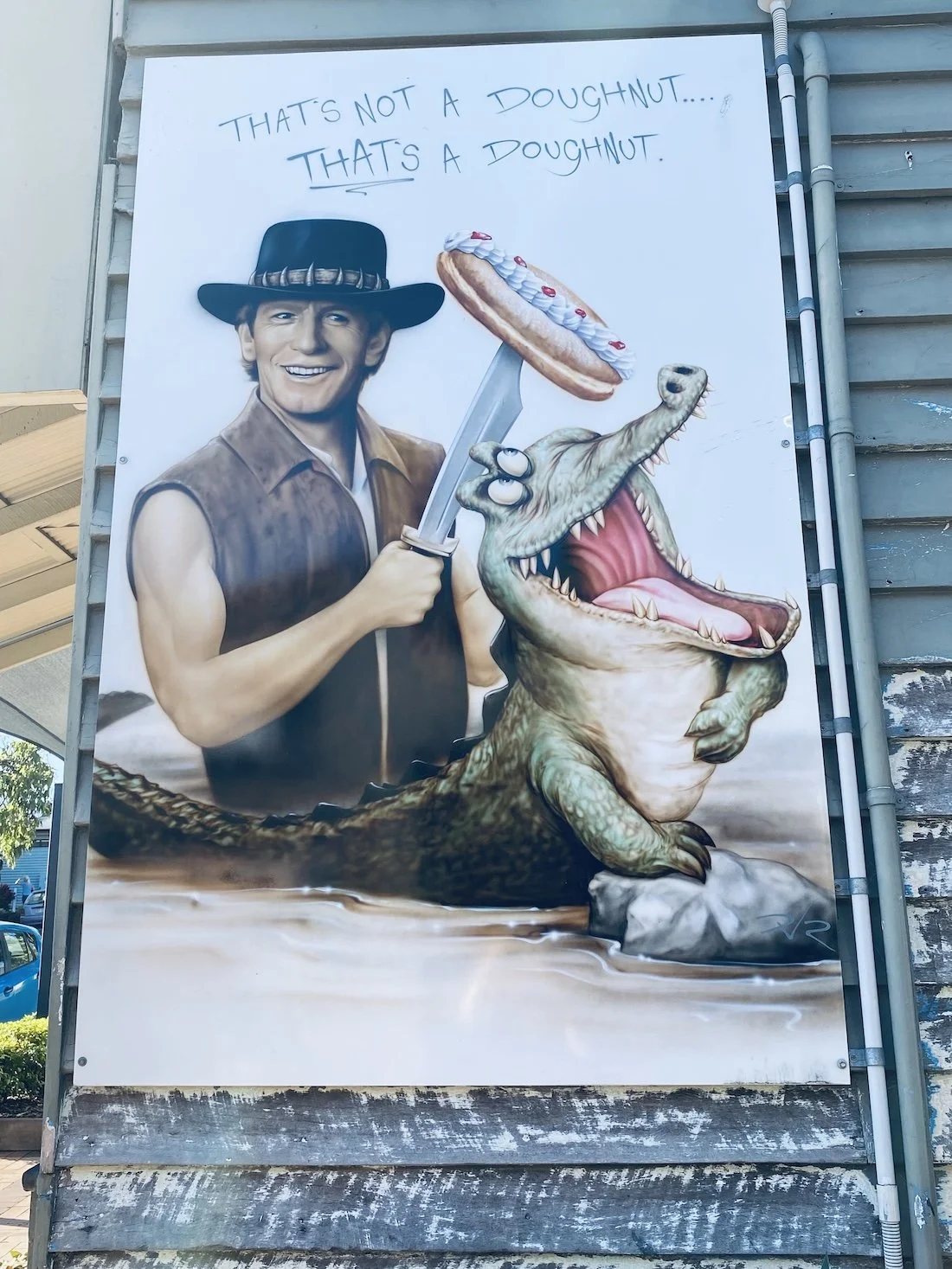 Kenilworth Bakery - Paul Hogan sign