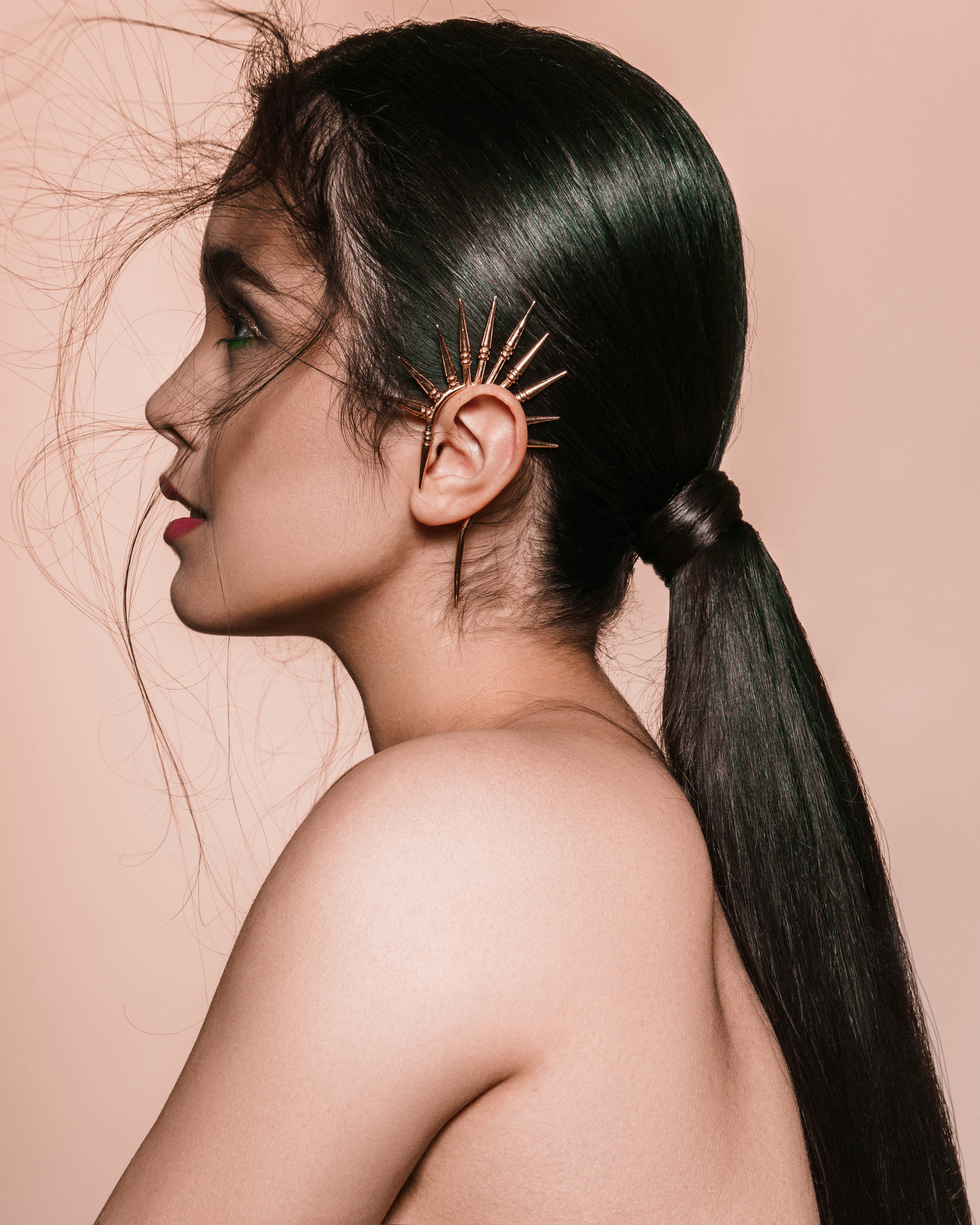 Second ponytail look