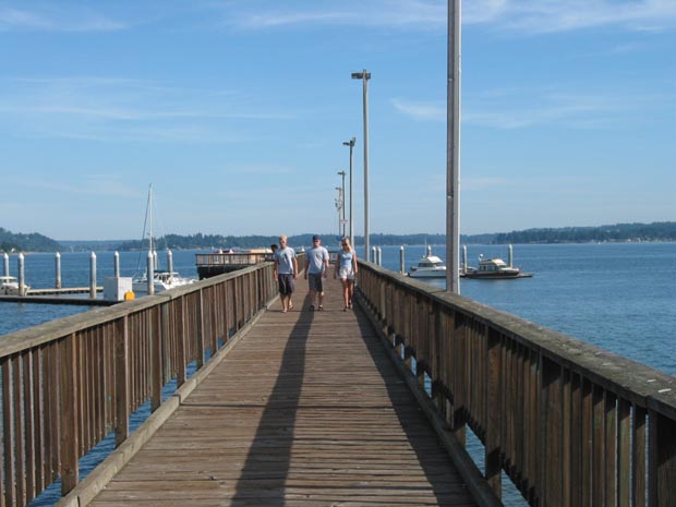  Main pier at port of Silverdale