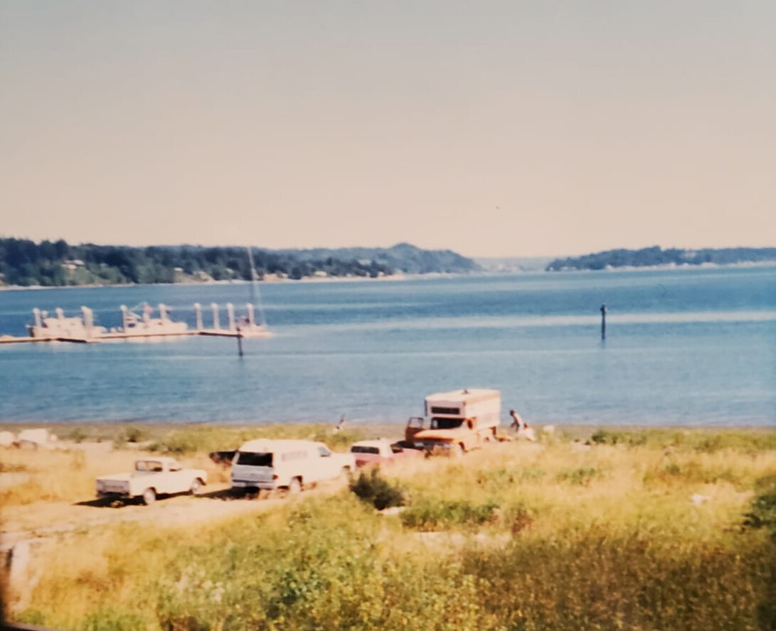  1970 Picture of current location of boat ramp 