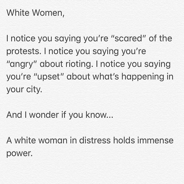 WHITE WOMEN.
I notice, and I wonder.