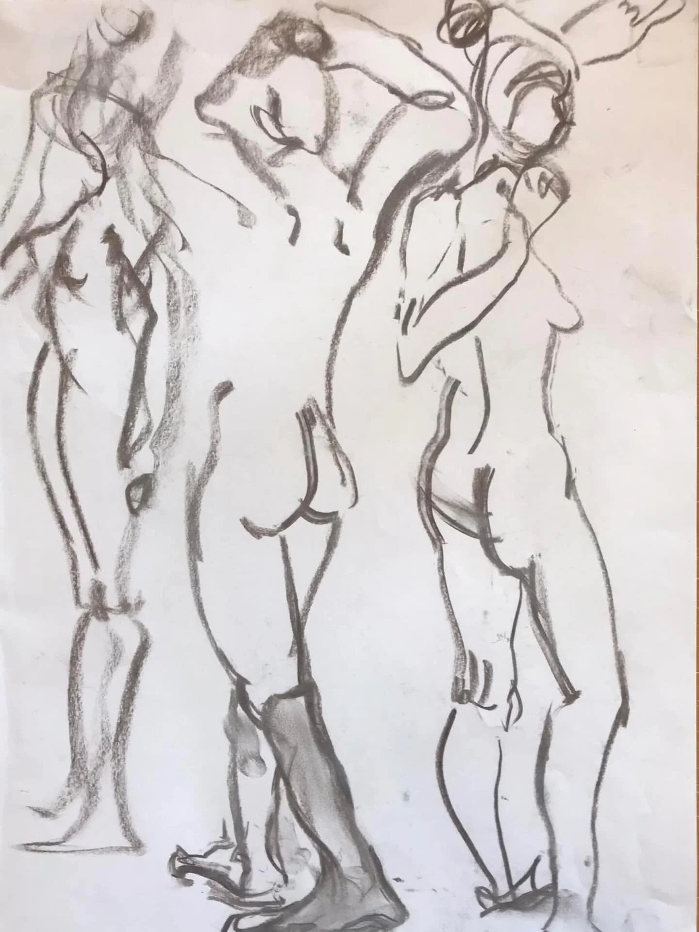 Hei alle tegneglade kunstnere!🥸😅😉
Endelig begynner vi igjen med croquis!😁
Onsdag 25. februar, kl. 13.00 - 15.00. Kaffepause ca 14.00 - 14.20.🥳 
Sted: Atelieret til Anne Louise Hoen, 3. etasje, Forneburingen 11.

Priser: 
For medlemmer av K-FO: k