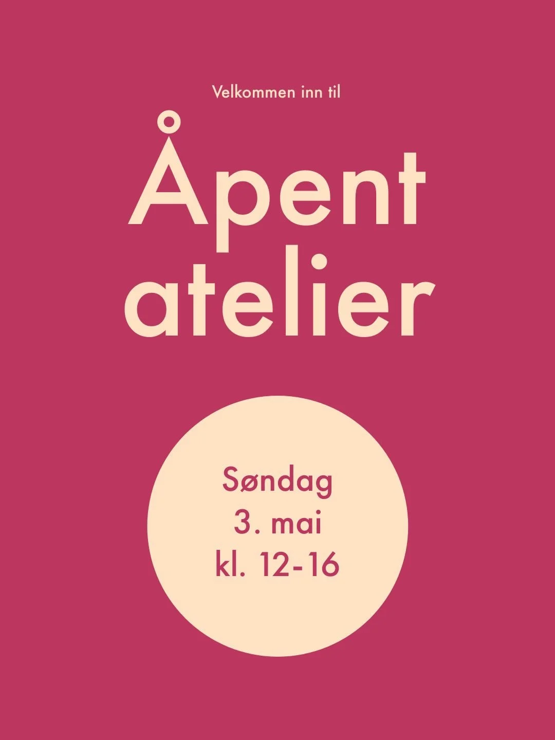 Velkommen til &aring;pent atelier p&aring; Flyt&aring;rnet, s&oslash;ndag 3. mai kl. 12:00-16:00.

Kom innom for en titt, sl&aring; av en prat eller kj&oslash;p kunst direkte fra oss. F&oslash;lg skilting fra gateplan.

Hilsen kunstnerne!

#flytarnet