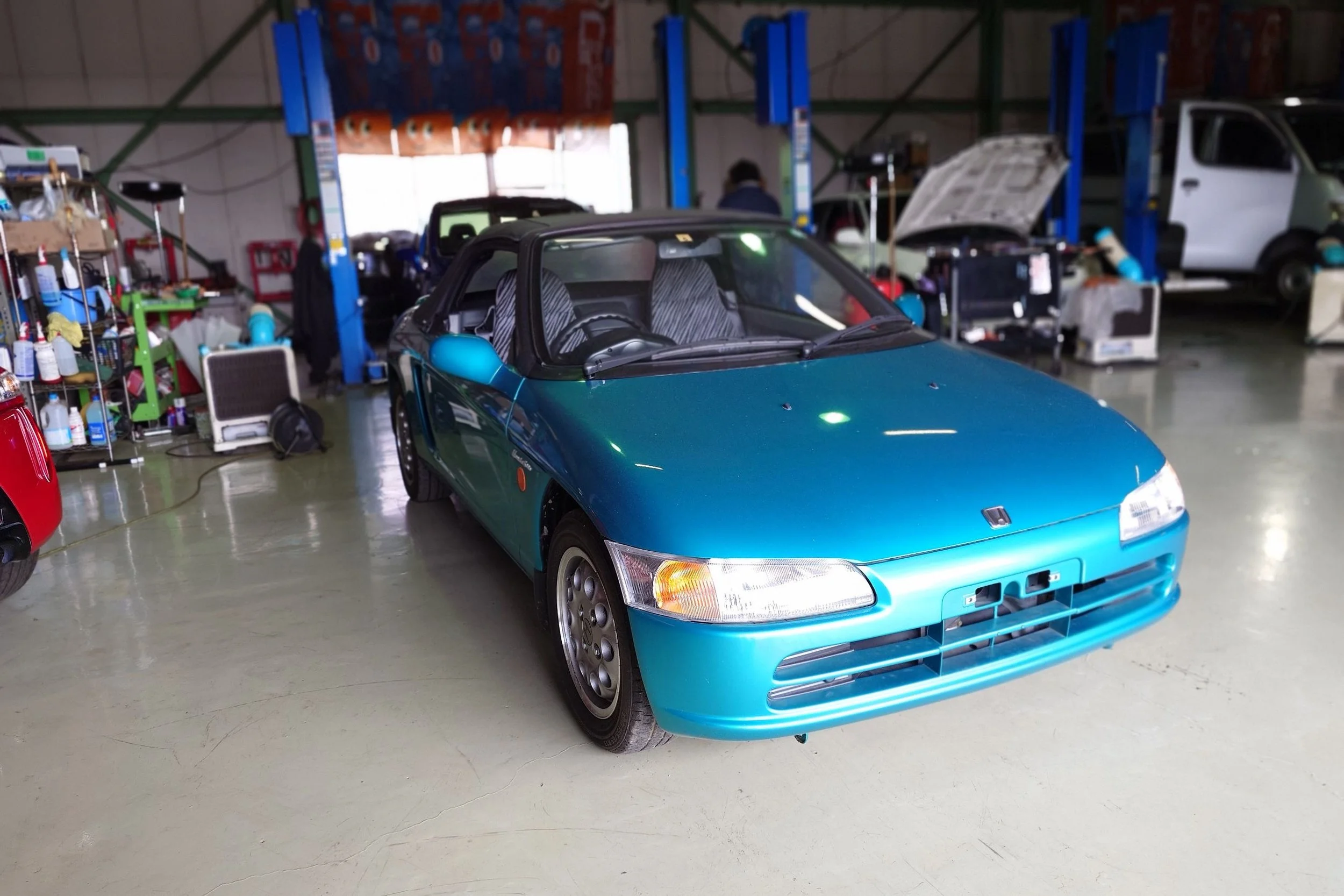 Honda Beat Version F Japan to NZ JOURNEY 