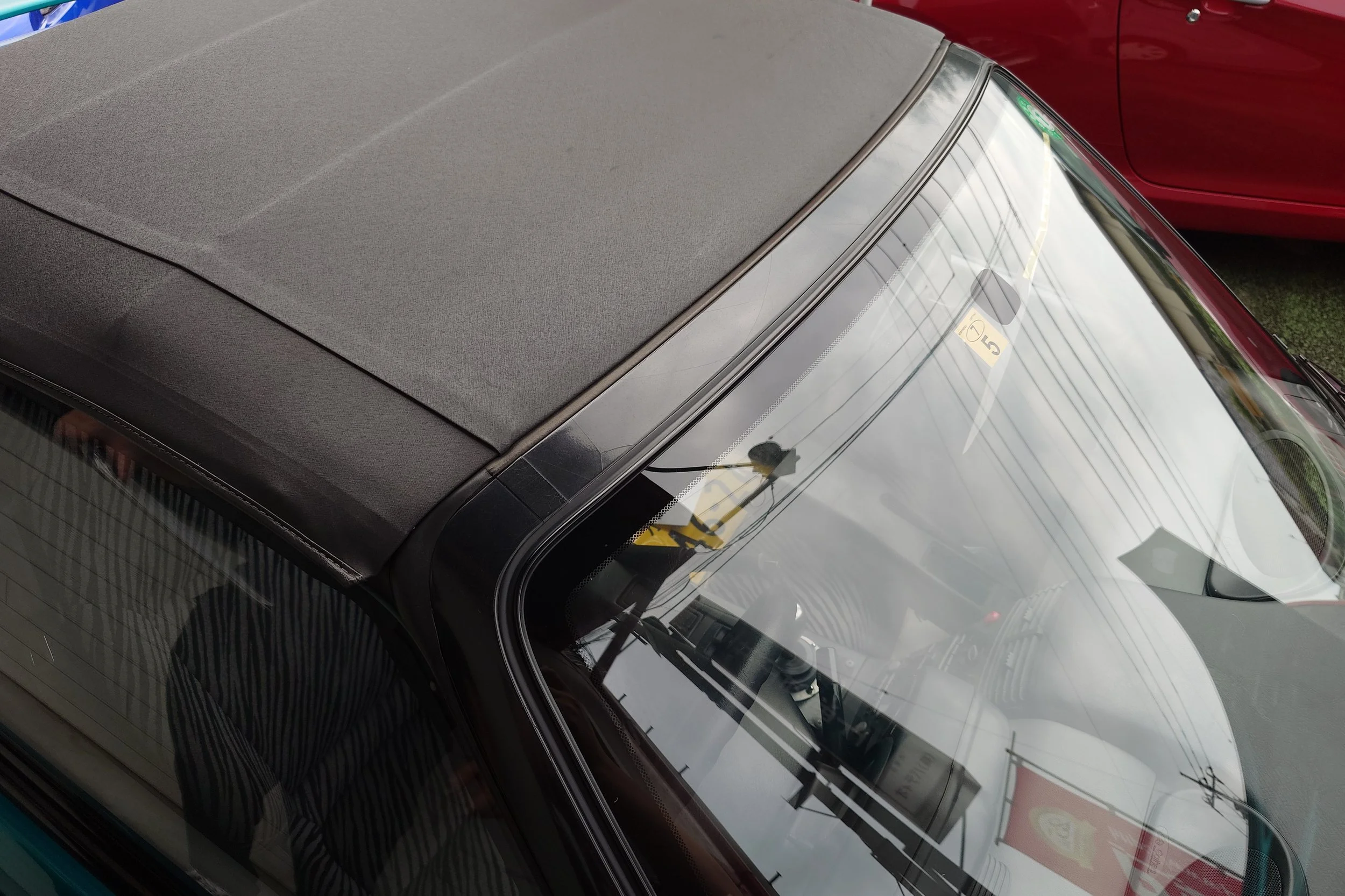 The soft top or sunroof condition is always checked on such cars