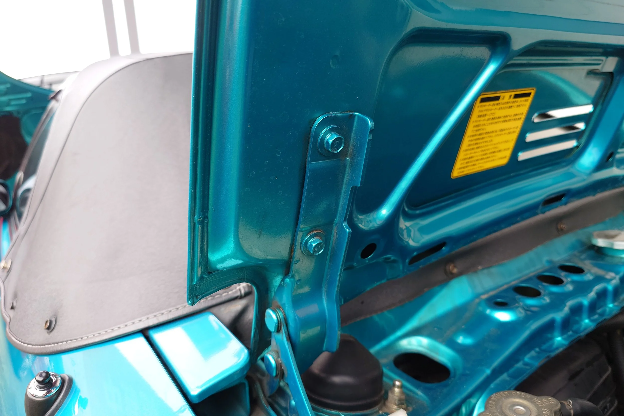 Have any panels been unbolted in the past? We check and investigate further if we see evidence
