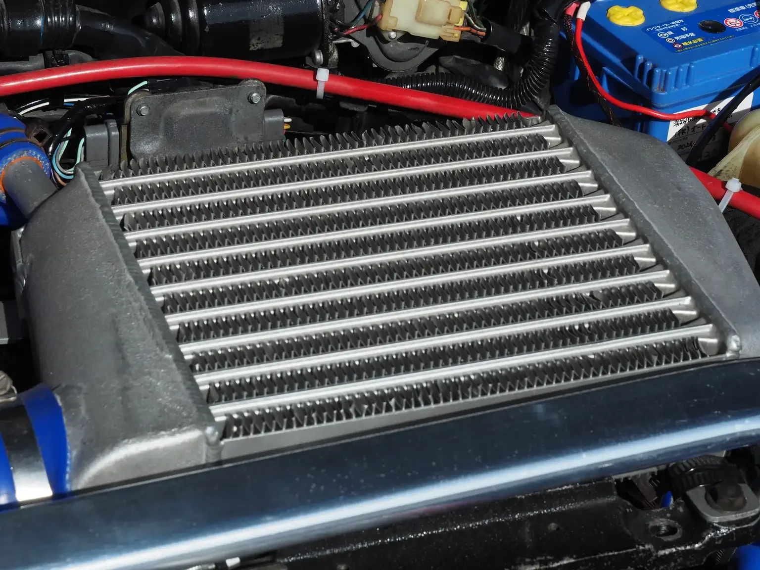 ARC intercooler fitted in Nissan fairlady z 200zr rb20det JDM for export from Japan