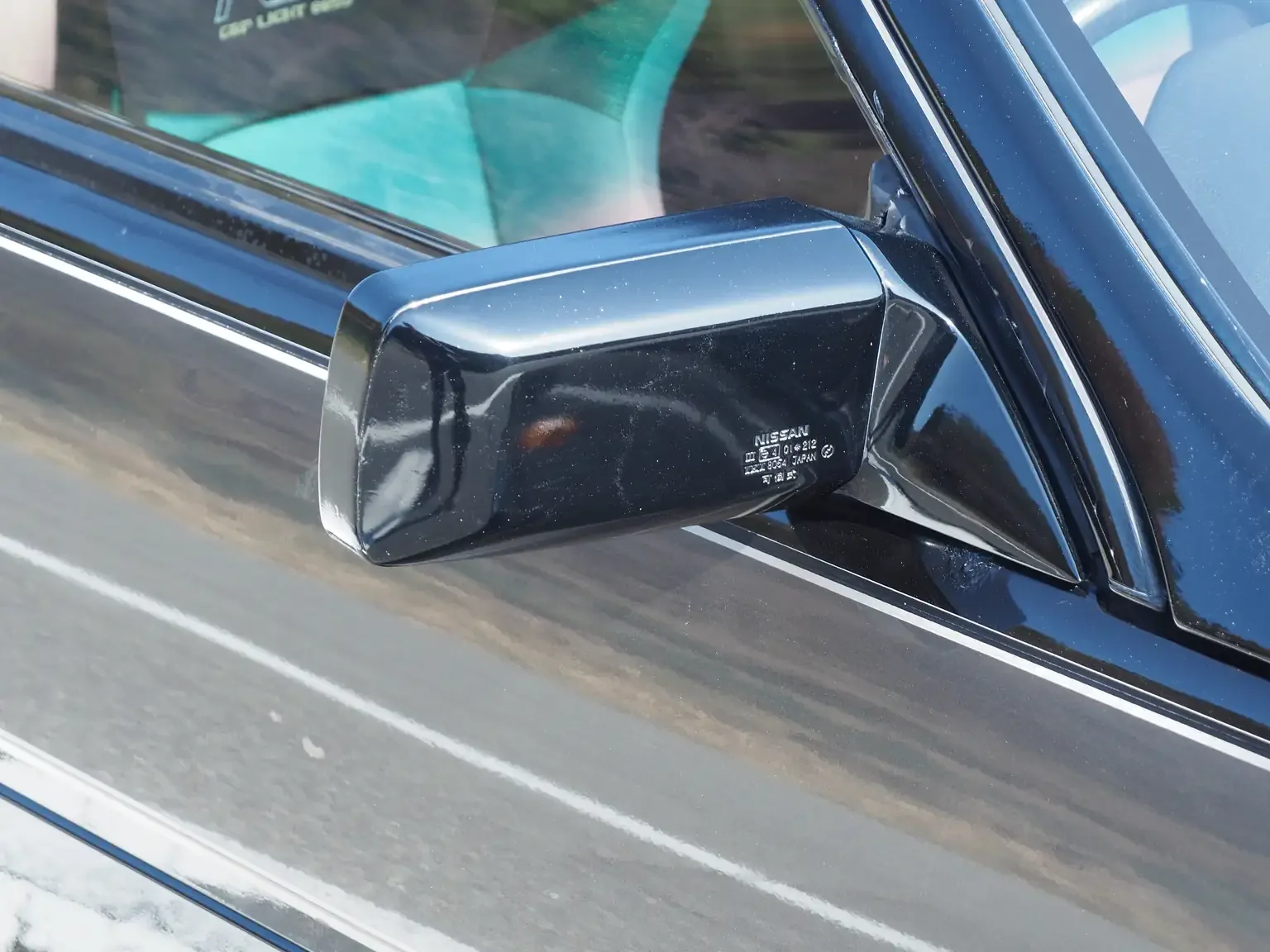 exterior view drivers door mirror Nissan fairlady z 200zr ii JDM for export from Japan