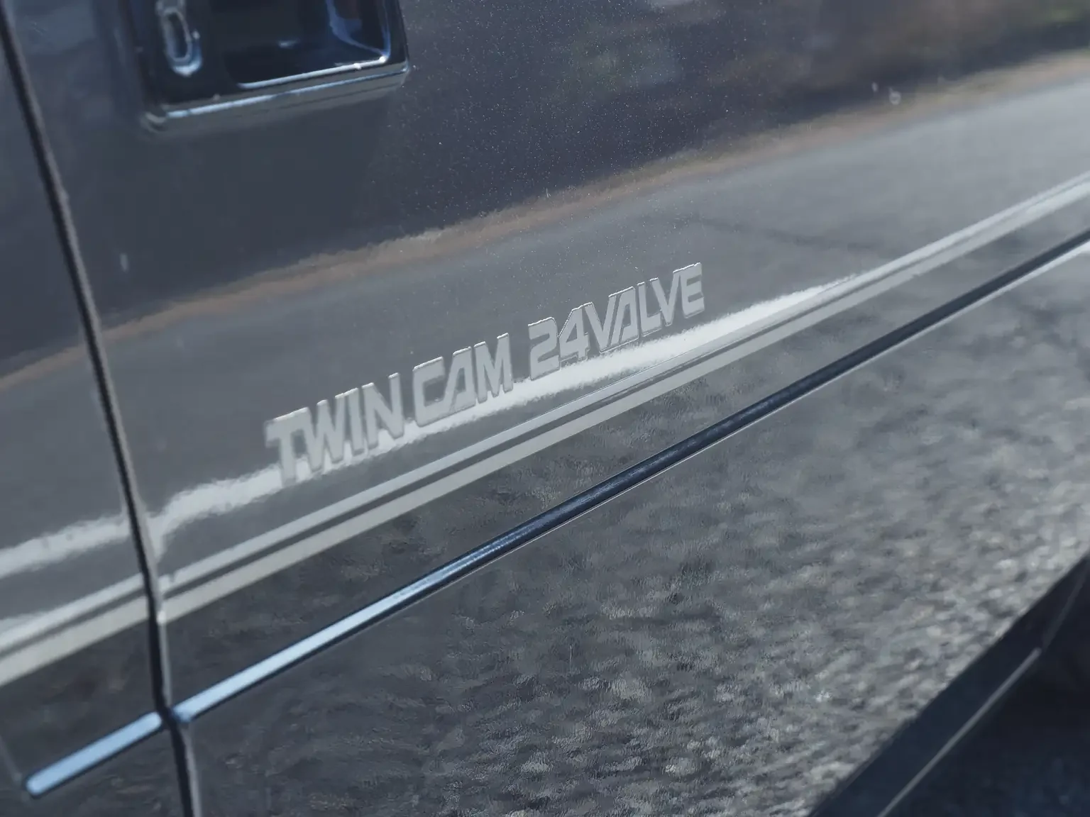 factory twitcam 24 valve door decal Nissan fairlady z 200zr 2 seater JDM for export from Japan