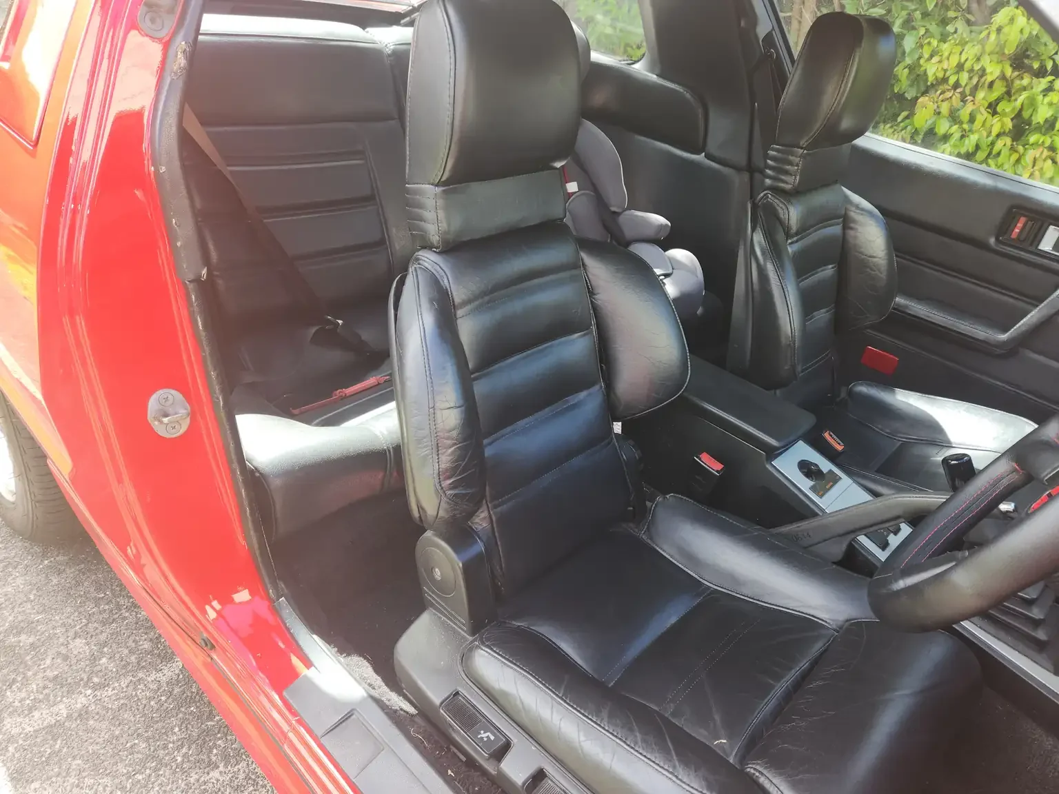 drivers seat condition view Mitsubishi Starion GSR II Turbo JDM spec NZ New export vehicle for sale New Zealand