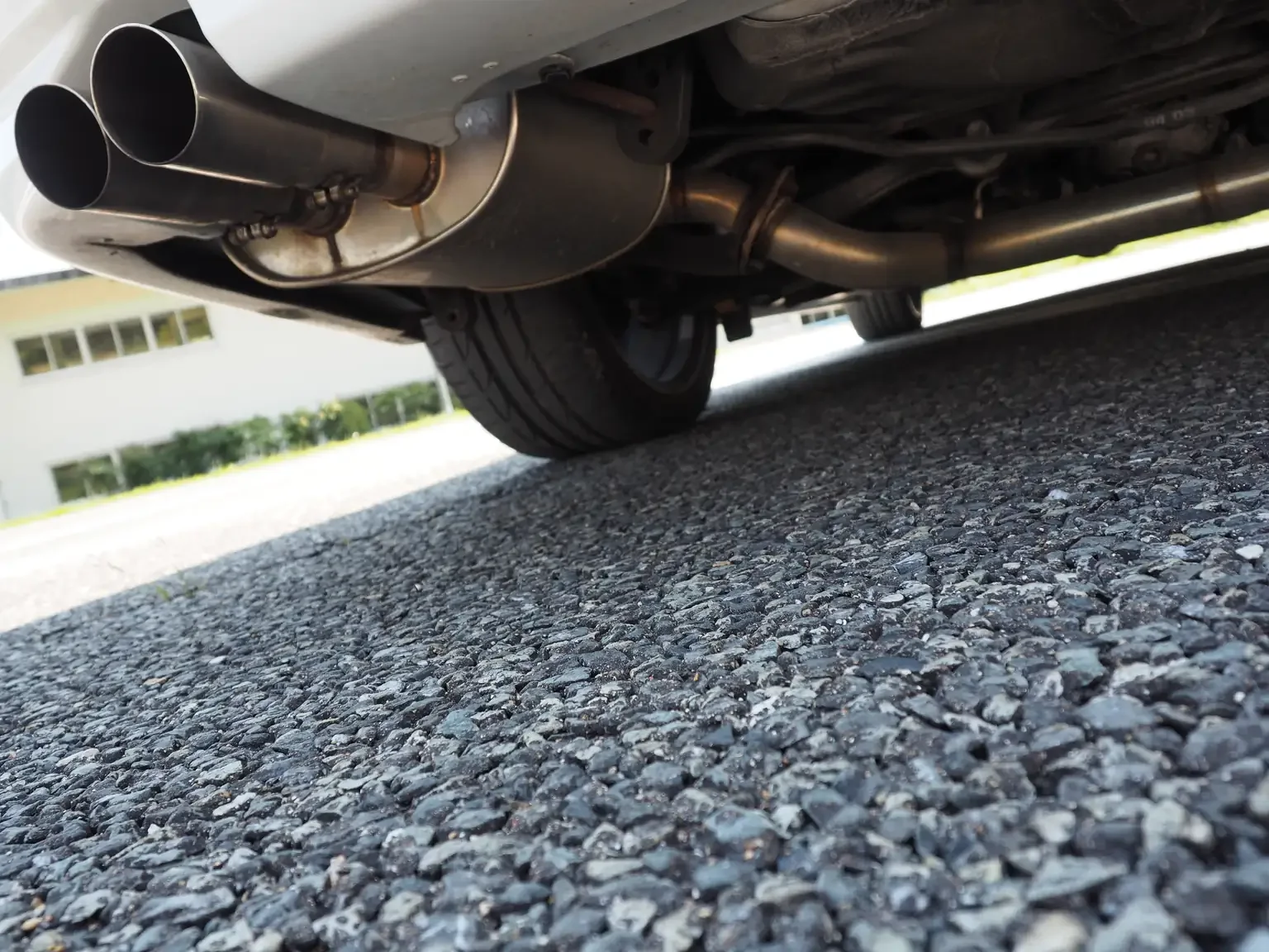 stainless steel aftermarket exhaust view subaru legacy 3.0R B-Spec 6MT jdm export stock japan