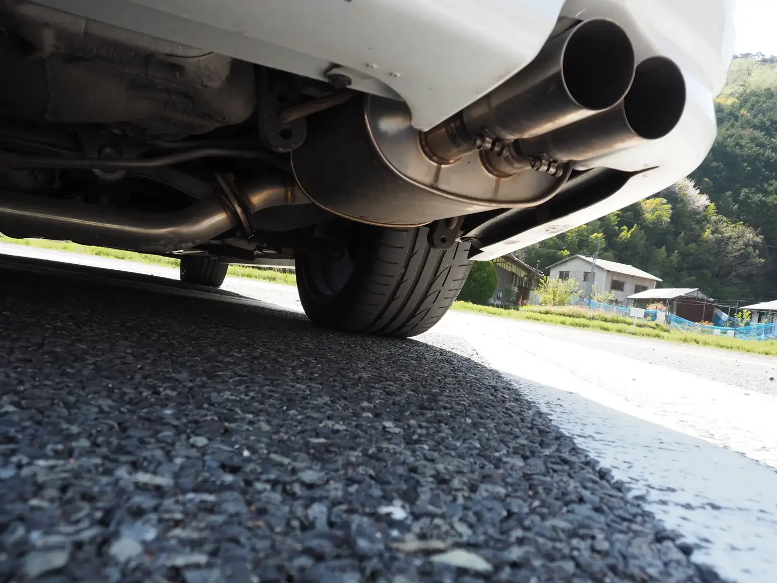 custom exhaust view subaru legacy 3.0R B-Spec 6MT jdm export stock japan
