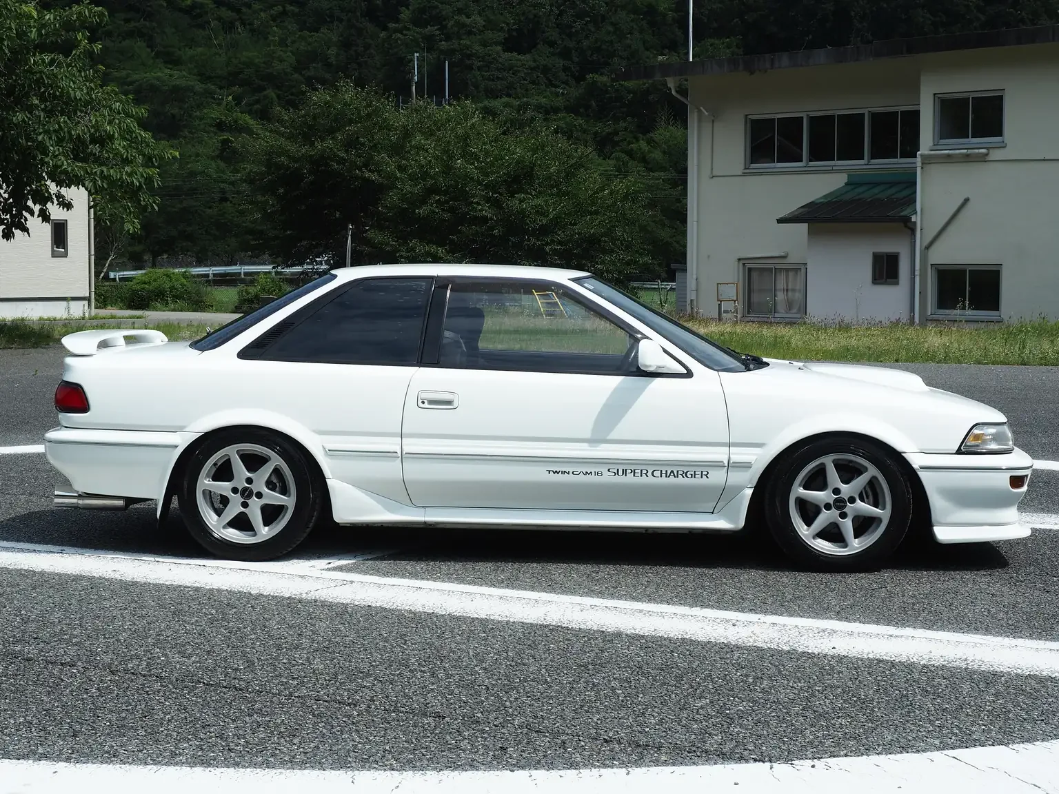 drivers side view 1989 toyota levin AE92 jdm export stock japan