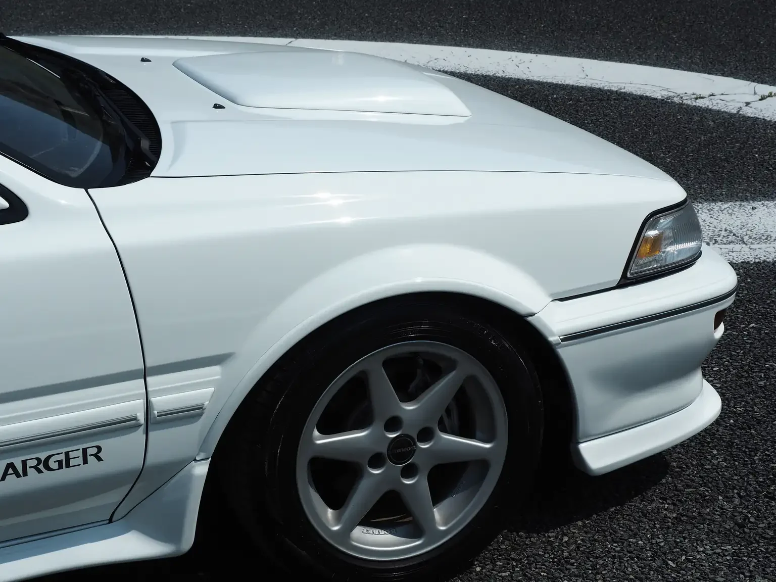 front end clip side shot view 1989 toyota levin AE92 jdm export stock japan