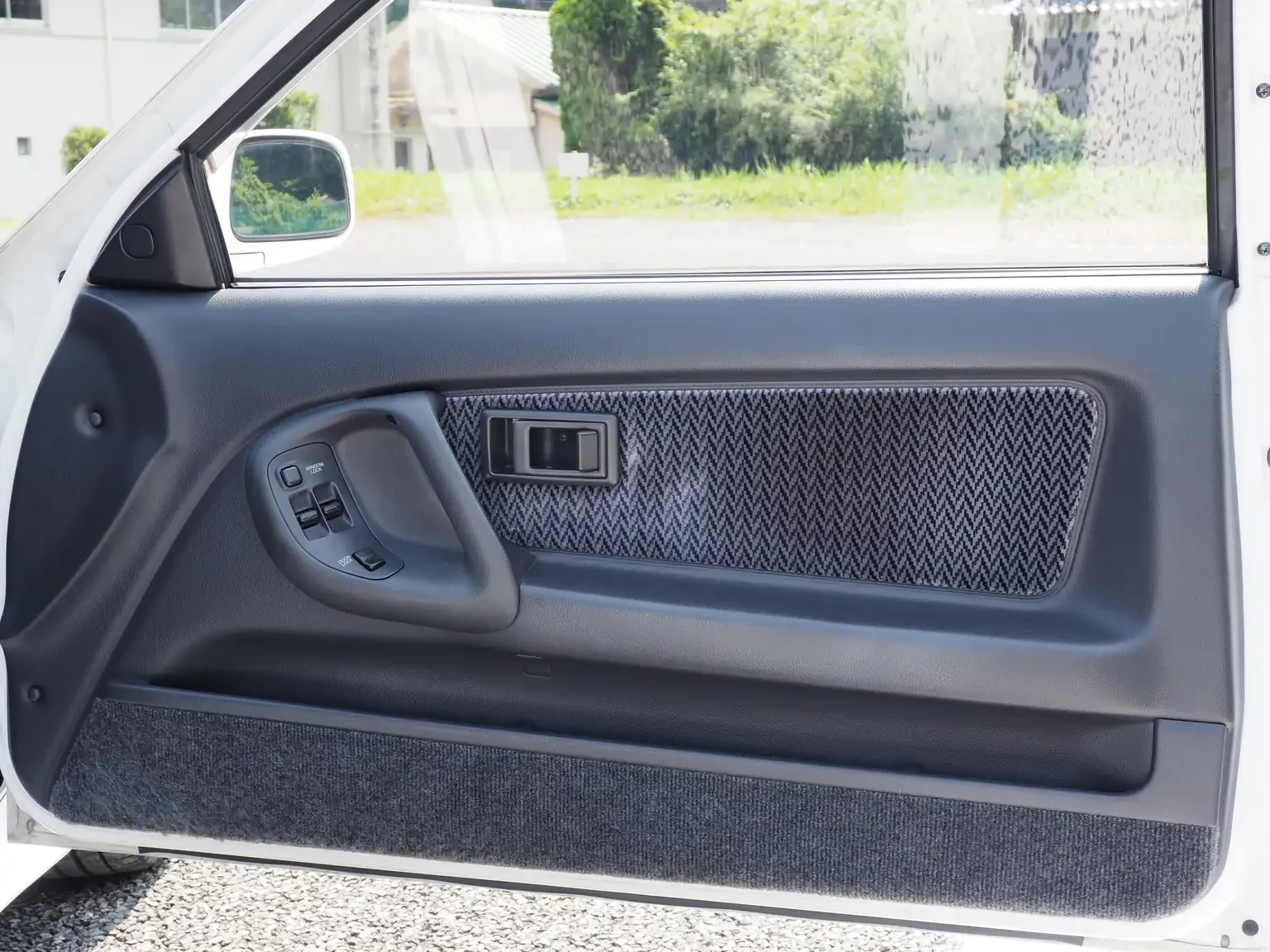 drivers door card view 1989 toyota levin AE92 jdm export stock japan
