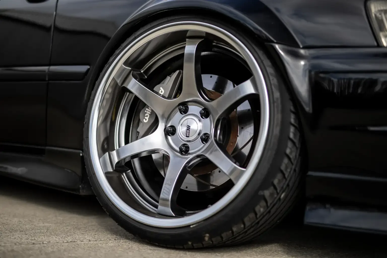front steel wide body fender view black toyota chaser tourer v jzx100 custom steel wide body jdm export vehicle new zealand