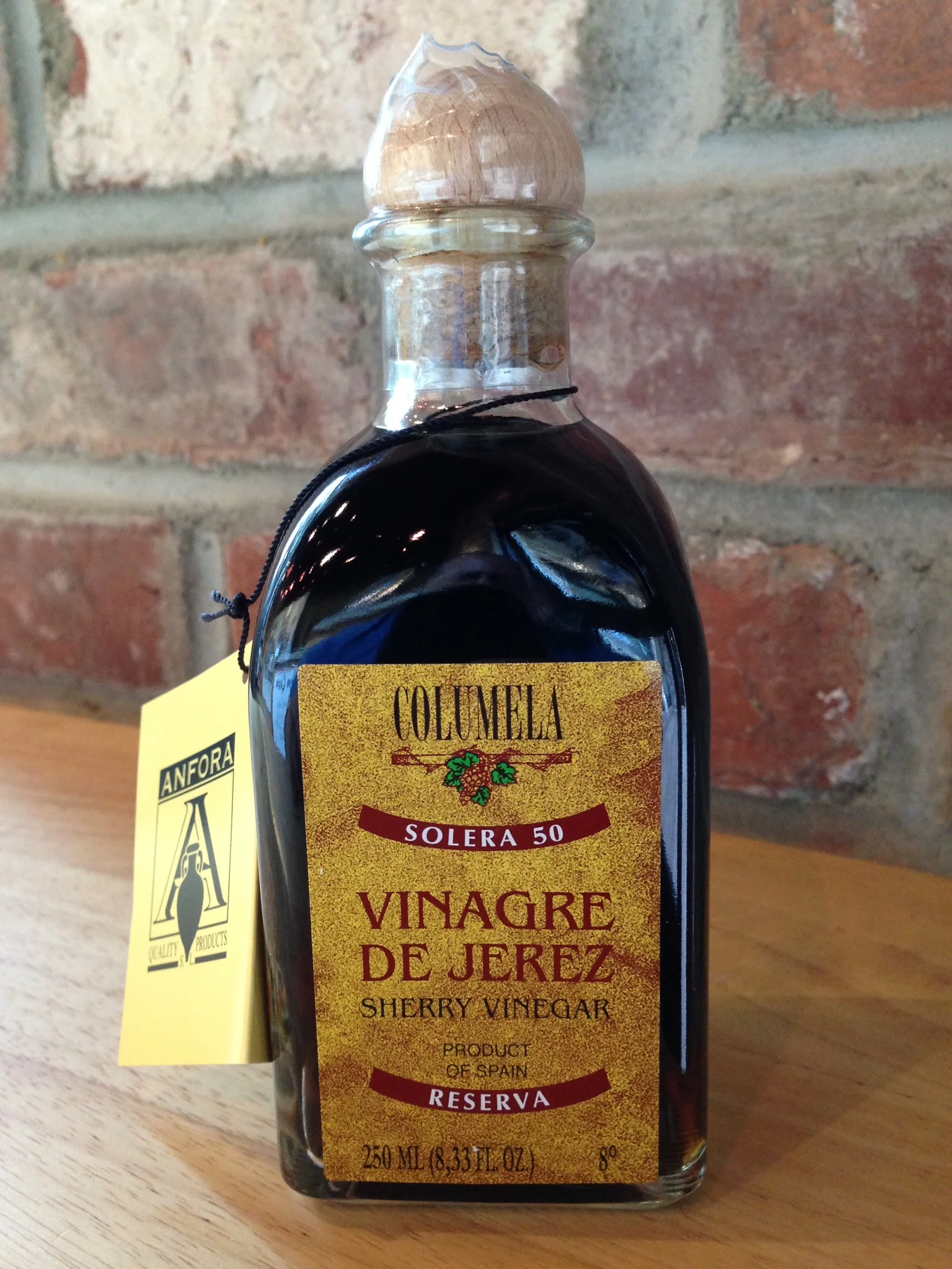 Just in is our 50 year Spanish Sherry Vinegar, made with the same grapes as the expensive Spanish Sherry.