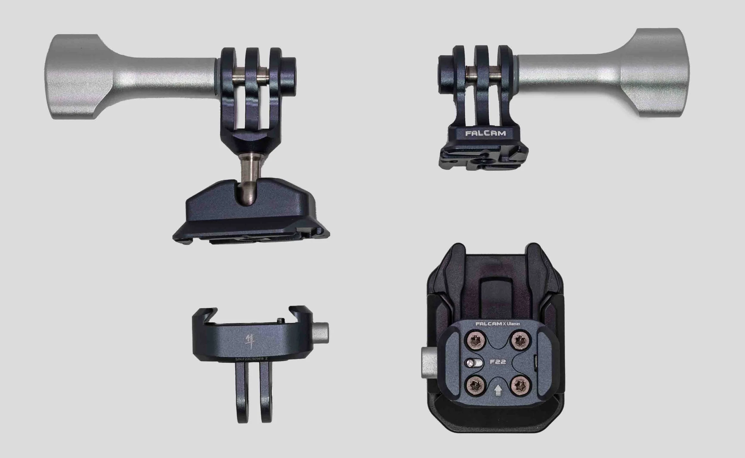 FALCAM F22 QUICK RELEASE SERIES FOR ACTION CAMERA KIT