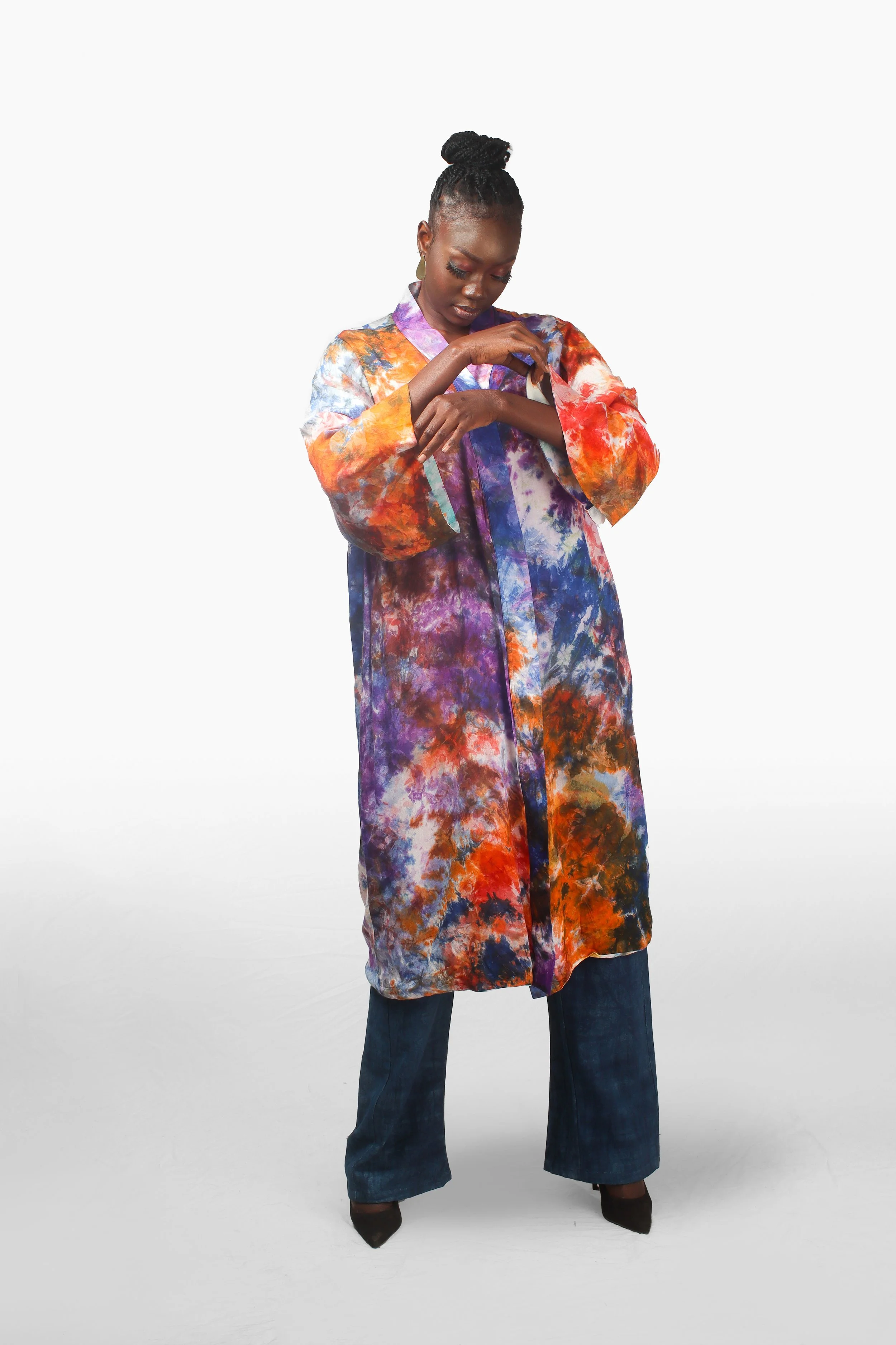 KIMONO/ROBE RÉVERSIBLE LONI