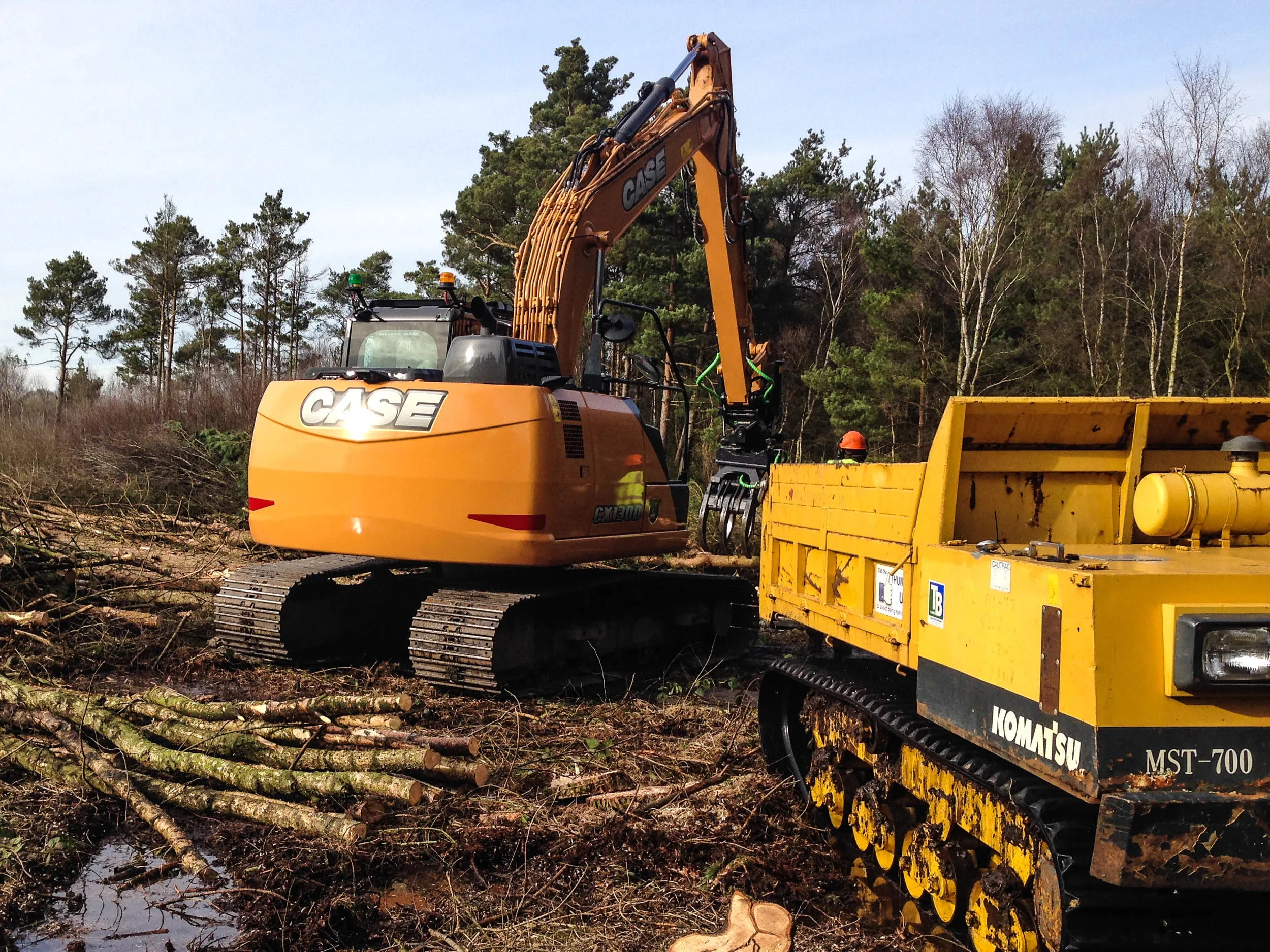 Low Ground Pressure Machinery
