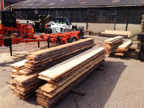 Finished timber