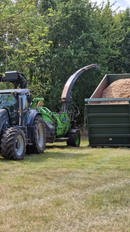 RTS countryside biomass wood chipping