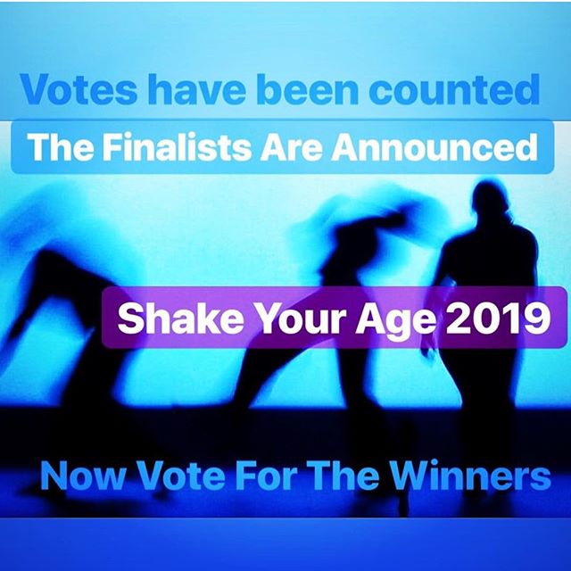 What an honour to be selected for the Shake your Age Awards 2019!! Thank you to everyone who voted cause........ WE&rsquo;VE MADE IT TO THE FINAL VOTING STAGE! Wow! If you love what we&rsquo;re doing and think it deserves recognition then please clic
