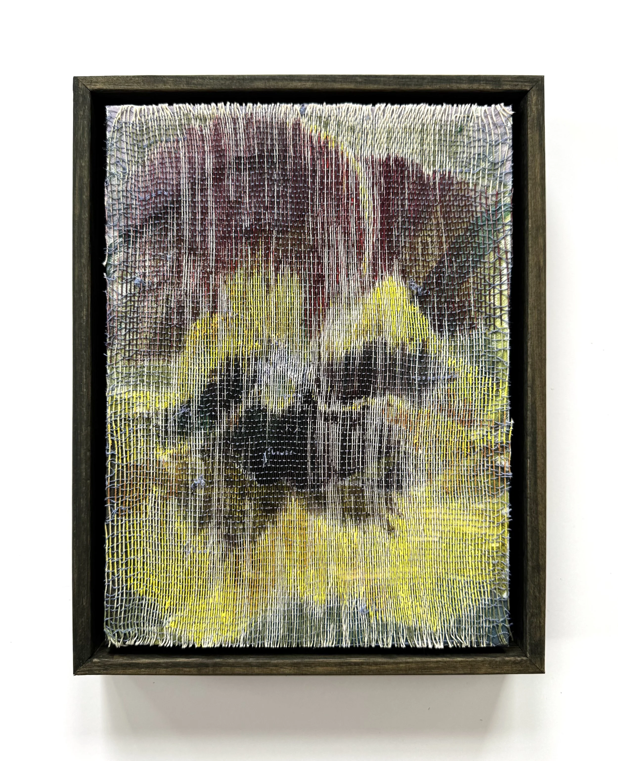 Pansy with Landscape