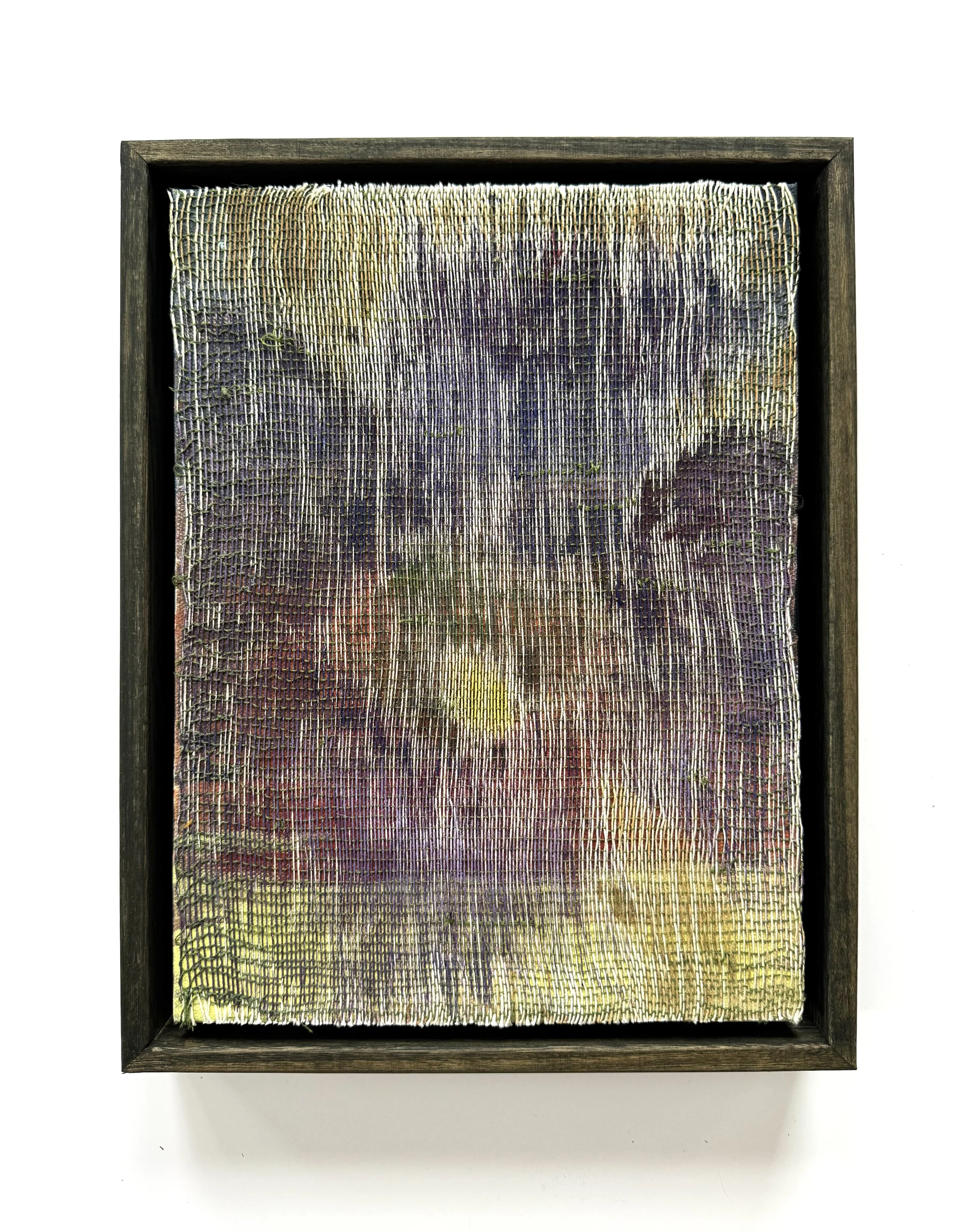 Fringed Gentian with Landscape