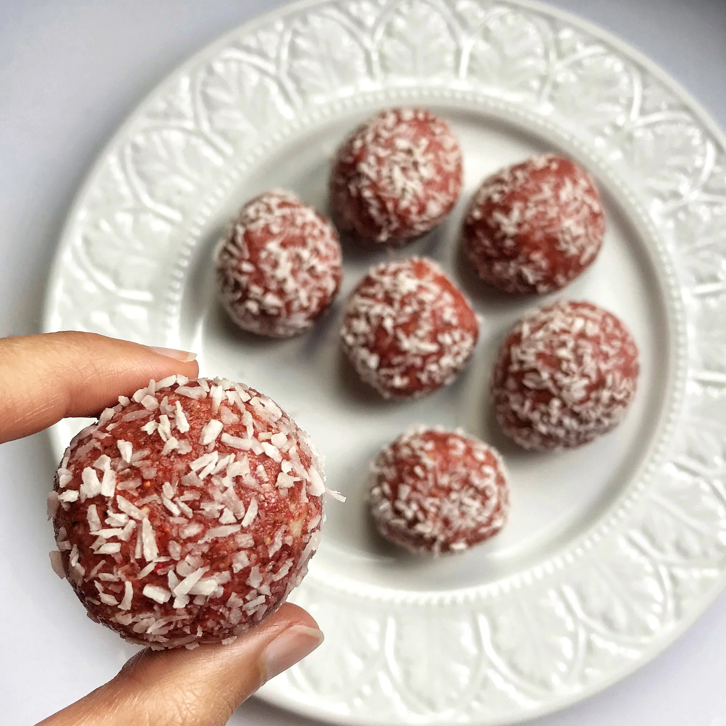 Strawberry Bliss Balls