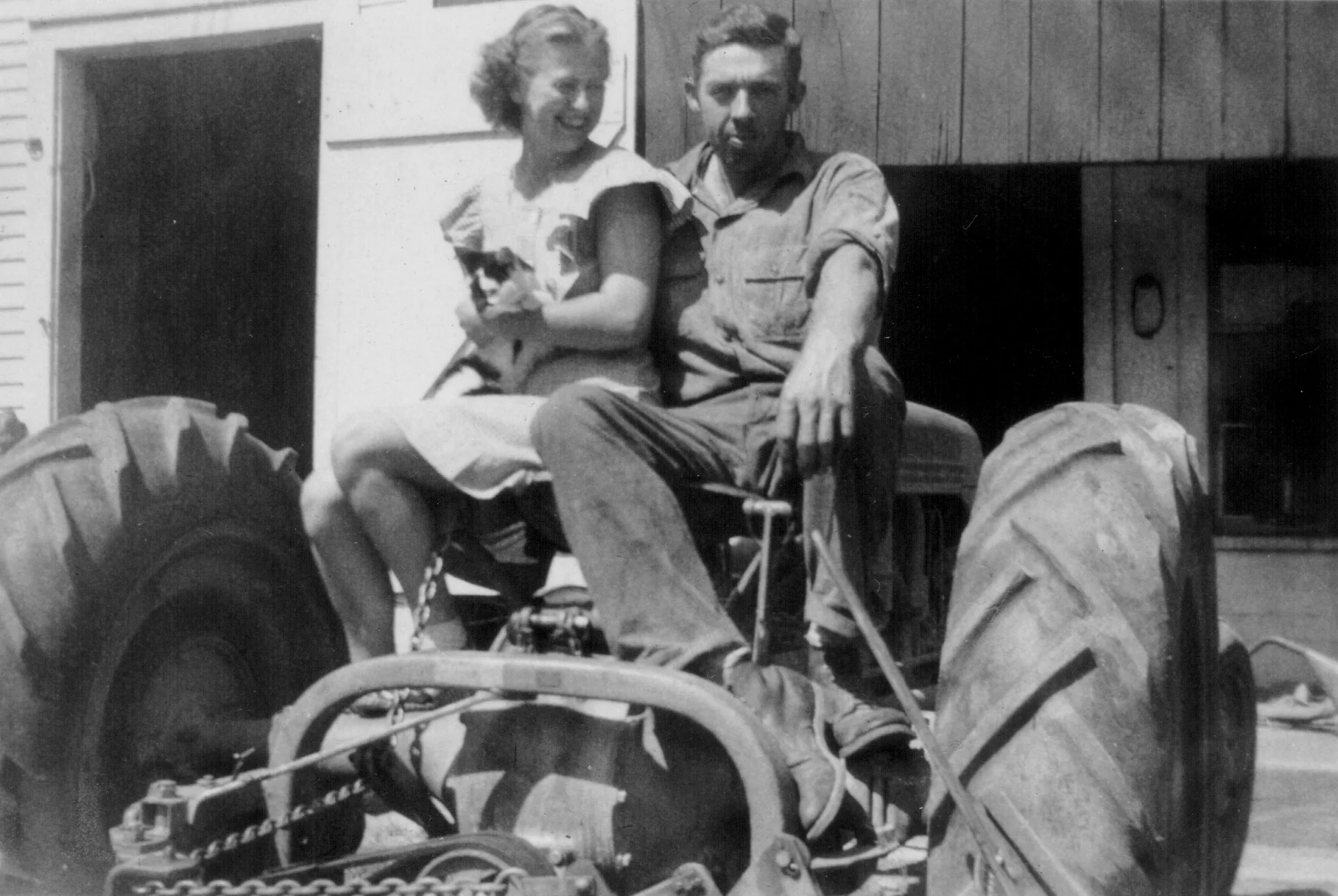 Malcolm and Pauline Clark 1945 - Third Generation