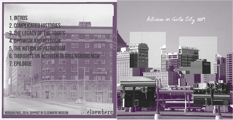 Activism In Gate City, cd jacket, 2014