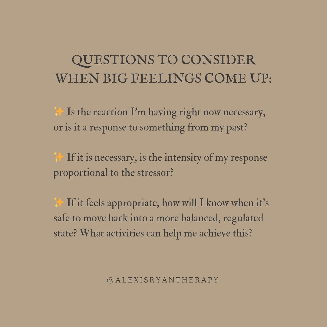 Big feelings like anxiety, anger, and grief are natural responses to stress and hardship, but sometimes they can hijack our internal system and impact our relationships and work. During these moments, it&rsquo;s essential to pause and reflect on what